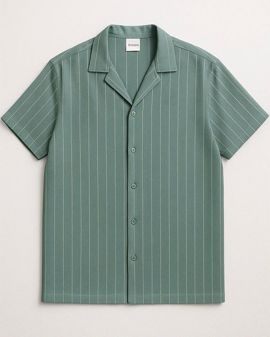 Half Sleeve Solid Shirt